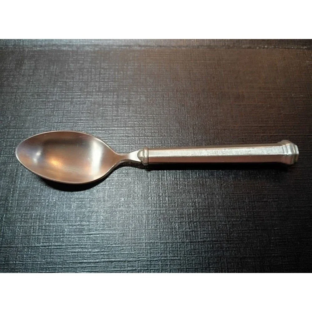 Gorham OCTETTE Pewter Satin Silverware Teaspoon 6 1/4